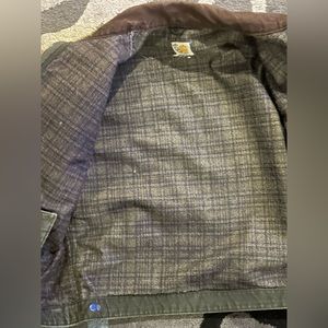 Carhartt green Detroit jacket vintage